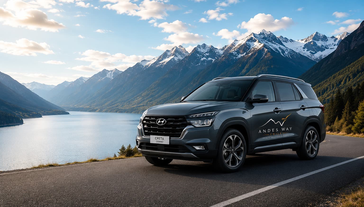 Hyundai Grand Creta 2026 de Andes Way Chile en la Cordillera de los Andes